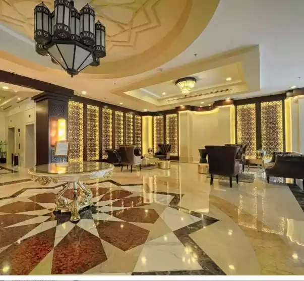Wohn Klaar eigendom 2 Schlafzimmer S/F Wohnung  zu vermieten in Al Sadd , Doha #9295 - 1  image 